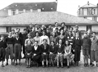 Classe primaire supérieure au collège de St-Roch à Lausanne en 1949