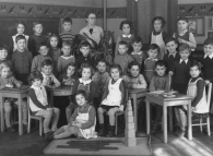 Classe d'application enfantine de l'école normale, place de l'Ours, à Lausanne.