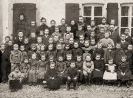 1890 - Ecole primaire de Curtilles (Vaud)